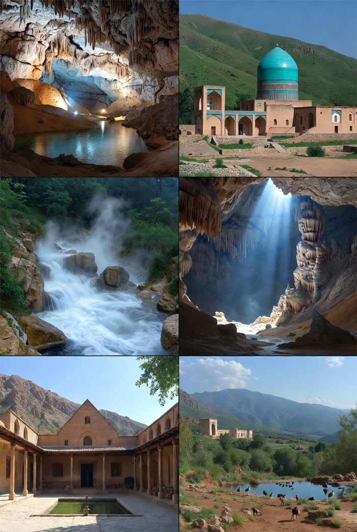 اماکن دیدنی شهرستان خدابنده