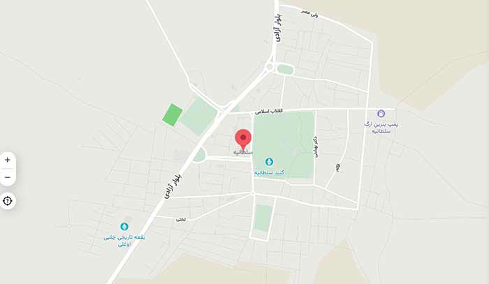 موقعیت مکانی شهرستان سلطانیه