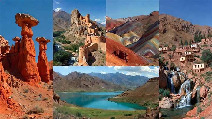 جاذبه های دیدنی شهرستان ماهنشان