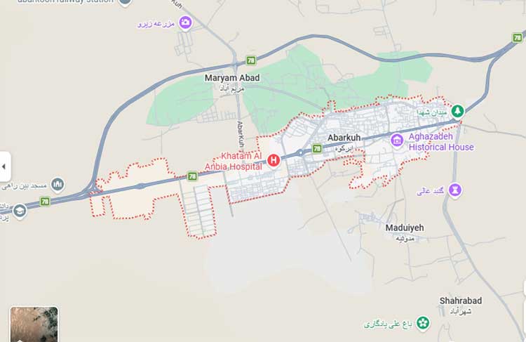 ابرکوه: شهر سرو کهن